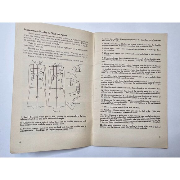 Pattern Alteration Farmers' Bulletin 1968 U.S. Department Of Agriculture - Picture 3 of 4